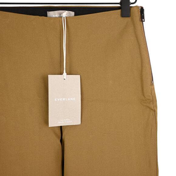 Everlane Kick Crop Work Pant, Brown/Tan, size 00, NWT - Picture 3 of 10